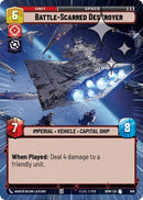 Battle-Scarred Destroyer (668) (Hyperspace Foil) (668) [Homeworlds]