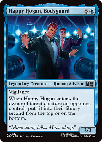Happy Hogan, Bodyguard [Marvel Super Heroes Commander]