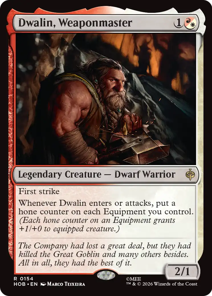 Dwalin, Weaponmaster [The Hobbit]