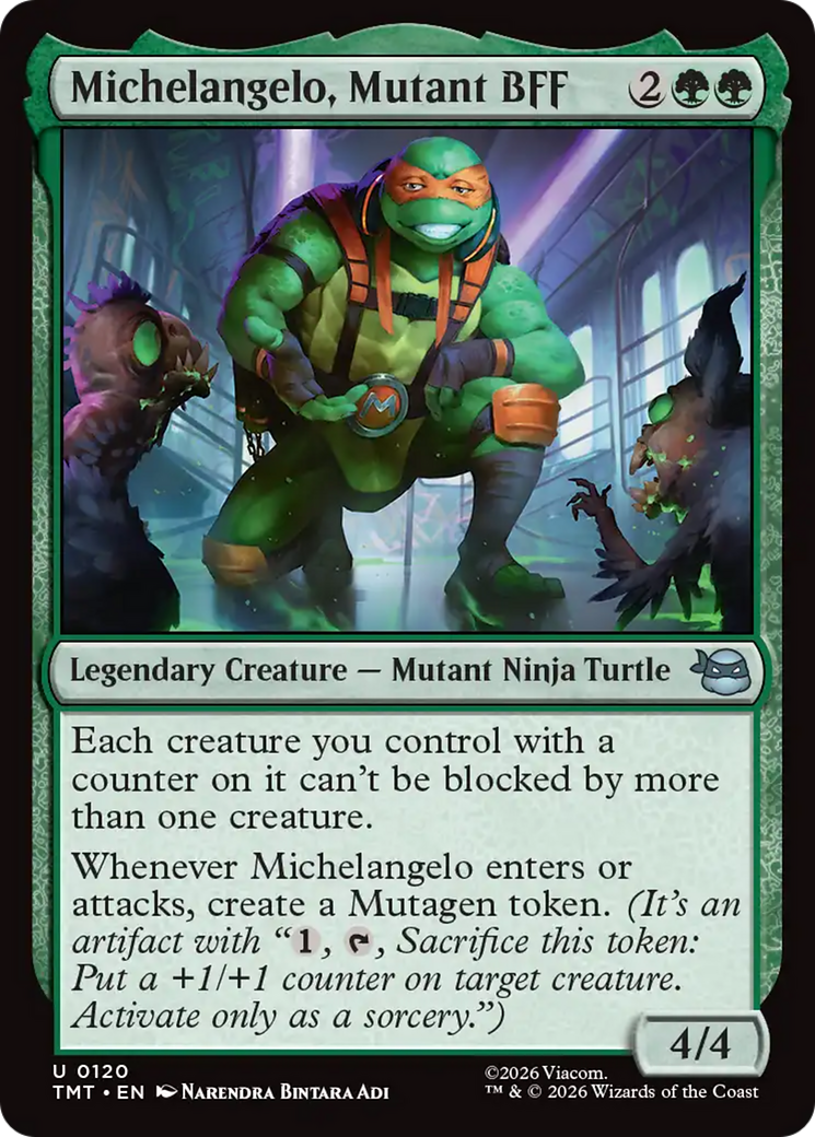 Michelangelo, Mutant BFF [Teenage Mutant Ninja Turtles]