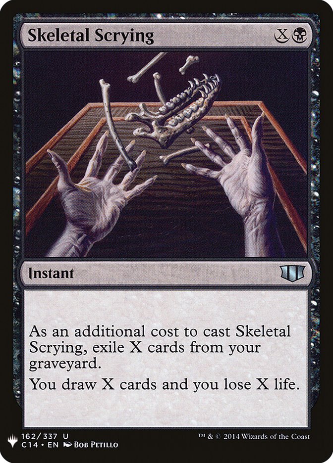 Skeletal Scrying [Mystery Booster]