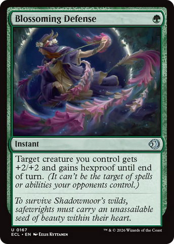 Blossoming Defense [Lorwyn Eclipsed]