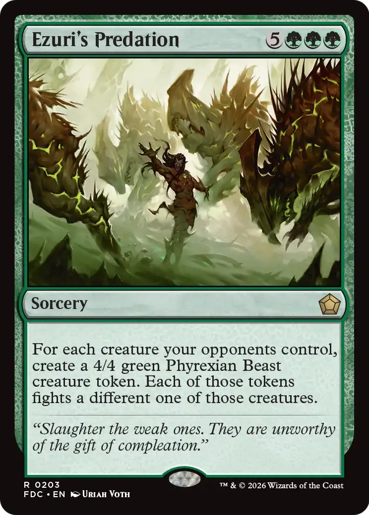 Ezuri's Predation [Foundations Commander]