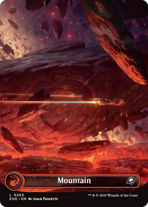 Mountain (0265) (Borderless) [Edge of Eternities]