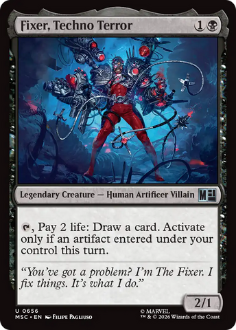 Fixer, Techno Terror [Marvel Super Heroes Commander]