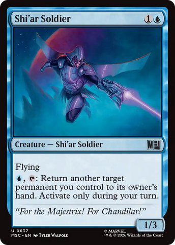 Shi'ar Soldier [Marvel Super Heroes Commander]