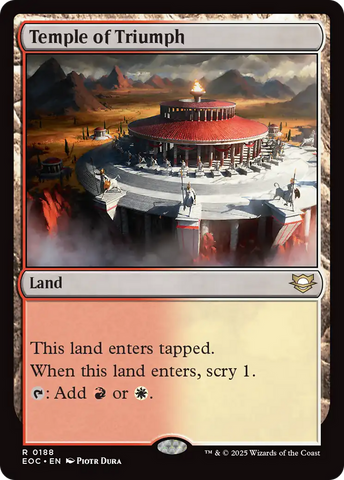 Temple of Triumph [Edge of Eternities Commander]