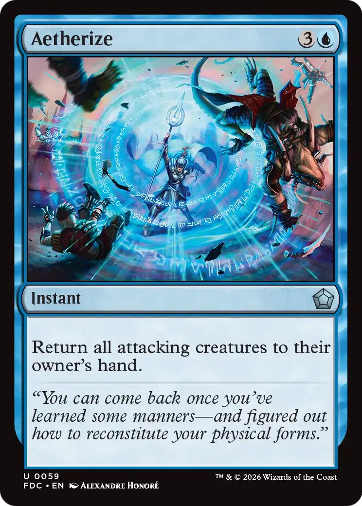 Aetherize [Foundations Commander]