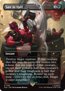 Saw in Half (Rainbow Foil) [Secret Lair Drop Series]