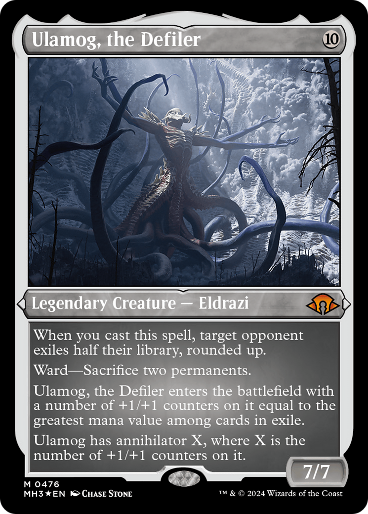 Ulamog, the Defiler (Foil Etched) [Modern Horizons 3]