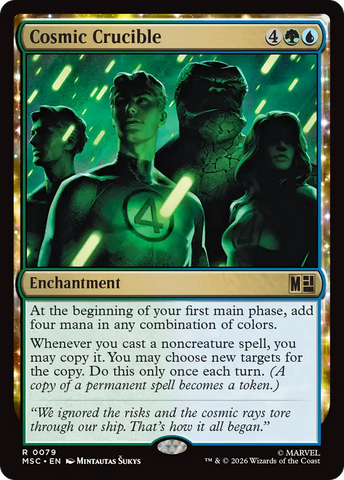 Cosmic Crucible (Surge Foil) [Marvel Super Heroes Commander]