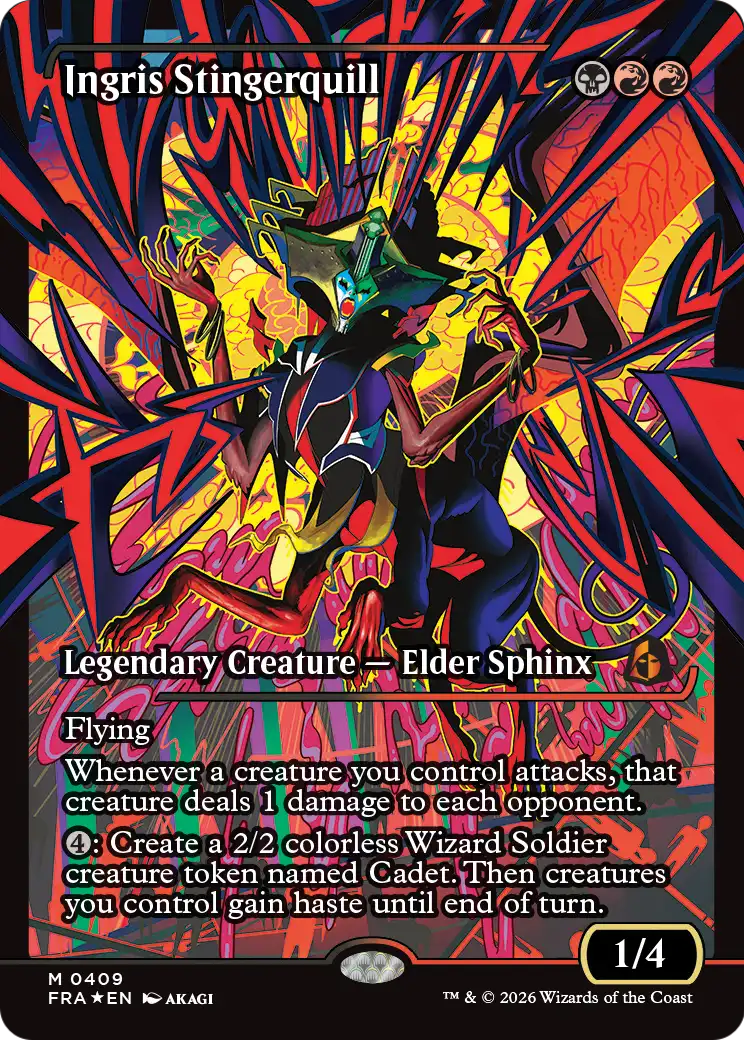 Ingris Stingerquill (Showcase) (0409) [Reality Fracture]