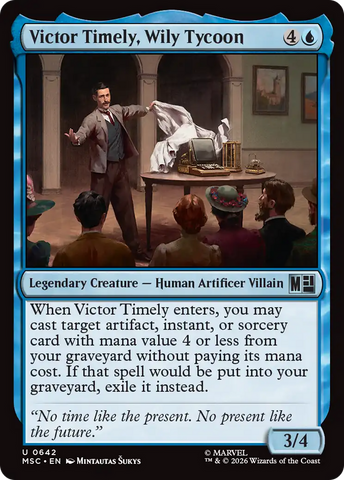 Victor Timely, Wily Tycoon [Marvel Super Heroes Commander]