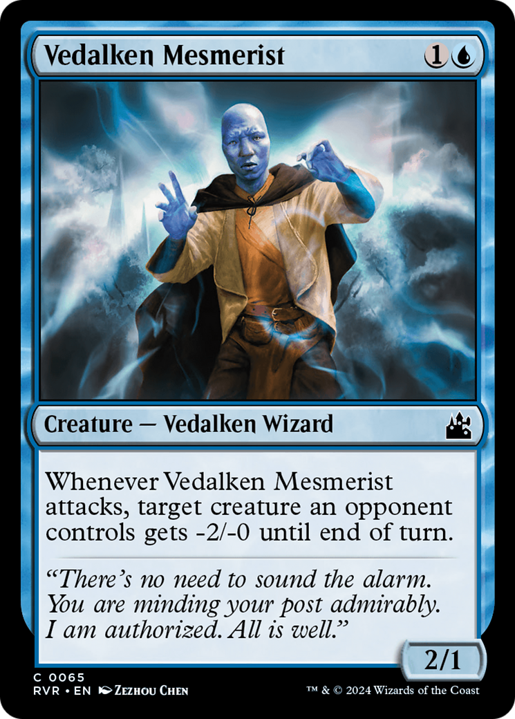 Vedalken Mesmerist [Ravnica Remastered]