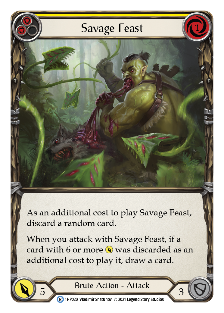 Savage Feast (Yellow) [1HP020]