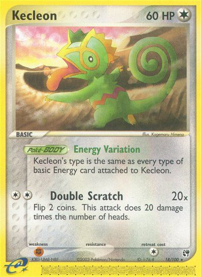 Kecleon (18/100) [EX: Sandstorm]
