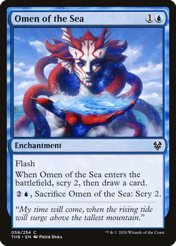 Omen of the Sea [Theros Beyond Death]