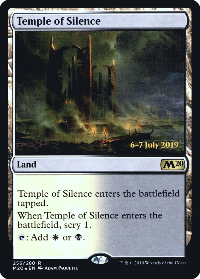 Temple of Silence [Core Set 2020 Prerelease Promos]