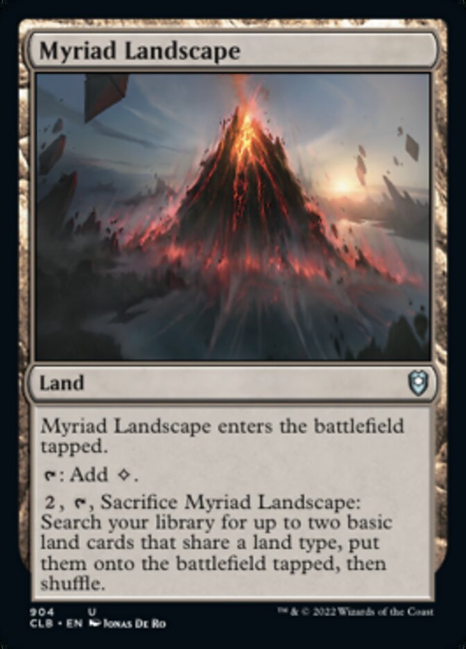 Myriad Landscape [Commander Legends: Battle for Baldur's Gate]