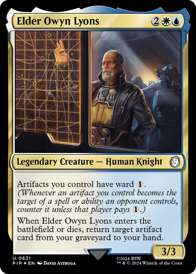 Elder Owyn Lyons (Surge Foil) [Fallout]