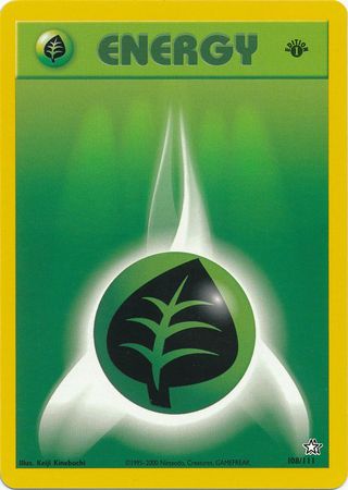 Grass Energy (108/111) [Neo Genesis Unlimited]