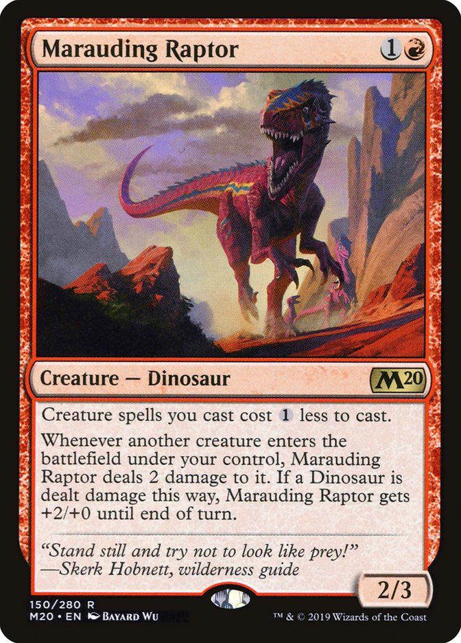 Marauding Raptor [Core Set 2020]
