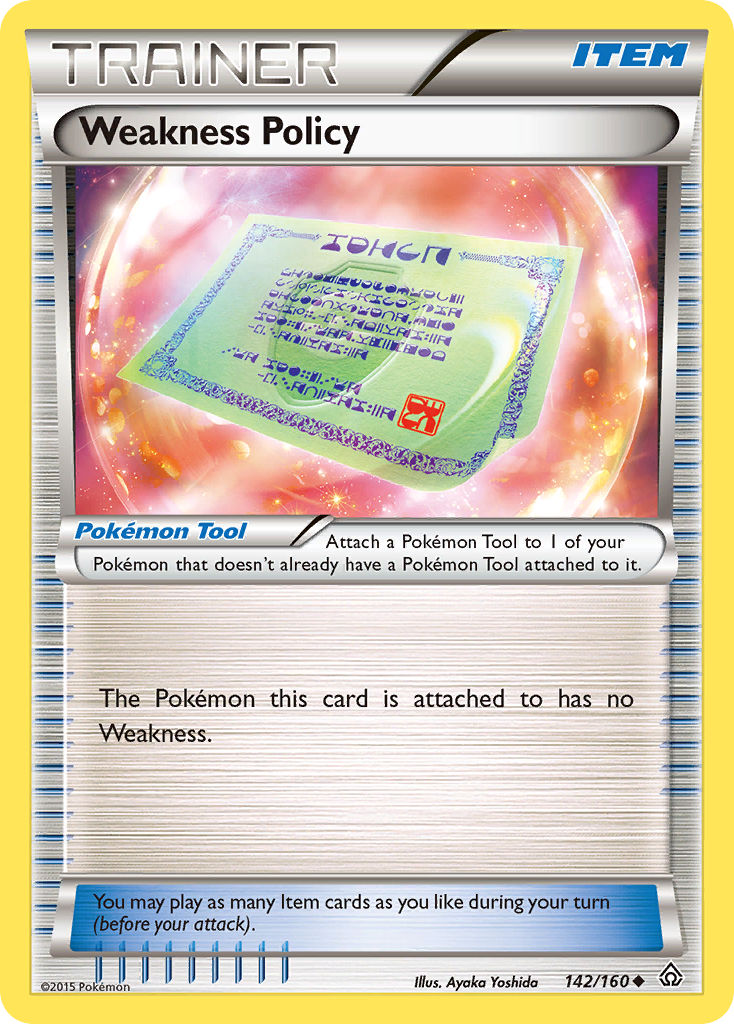 Weakness Policy (142/160) [XY: Primal Clash]