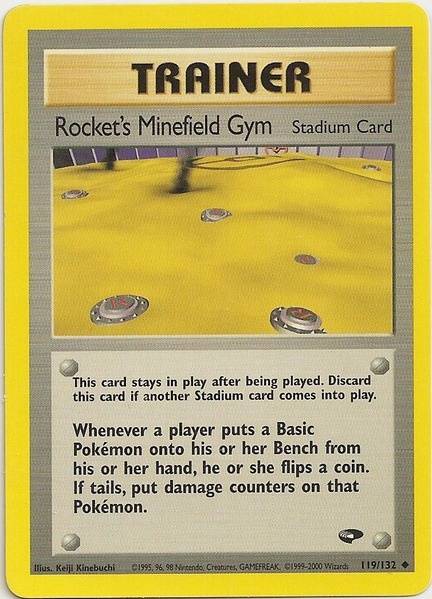 Rocket's Minefield Gym (119/132) [Gym Challenge Unlimited]