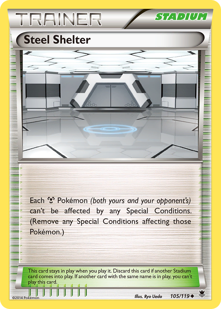 Steel Shelter (105/119) [XY: Phantom Forces]