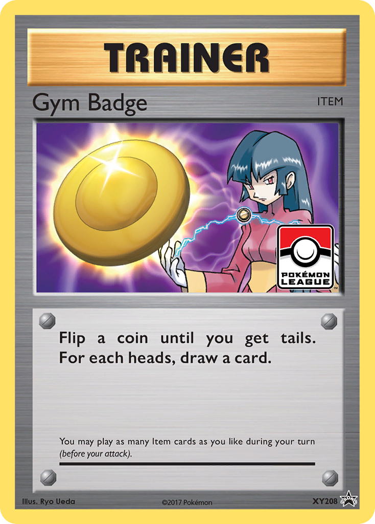 Gym Badge (XY208) (Sabrina) [XY: Black Star Promos]