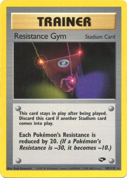Resistance Gym (109/132) [Gym Challenge Unlimited]