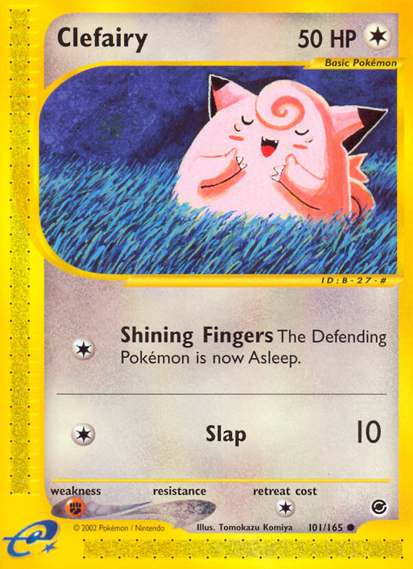Clefairy (101/165) [Expedition: Base Set]