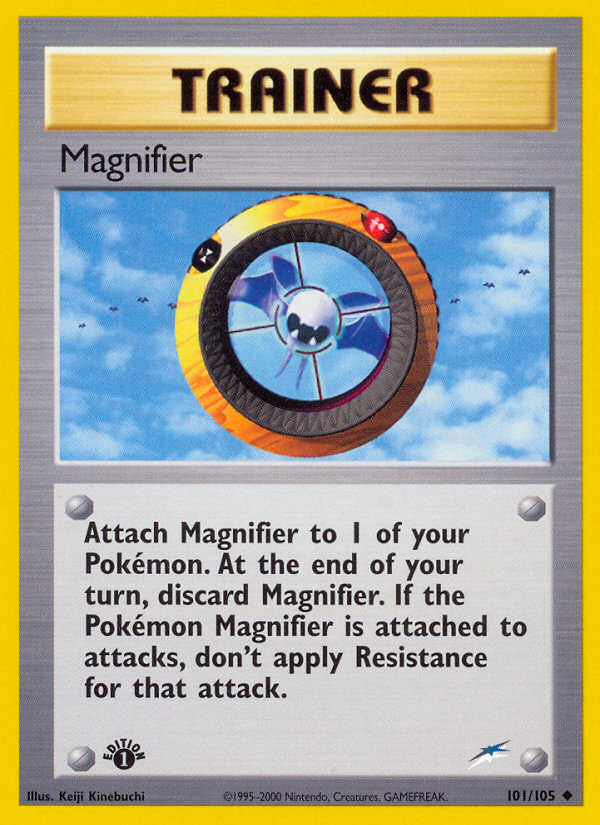 Magnifier (101/105) [Neo Destiny 1st Edition]