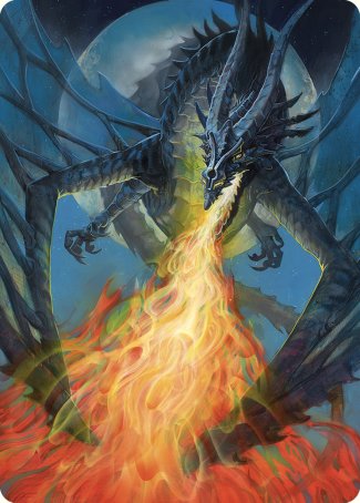 Balefire Dragon Art Card [Commander Masters Art Series]