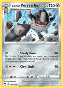 Galarian Perrserker (113/185) [Sword & Shield: Vivid Voltage]