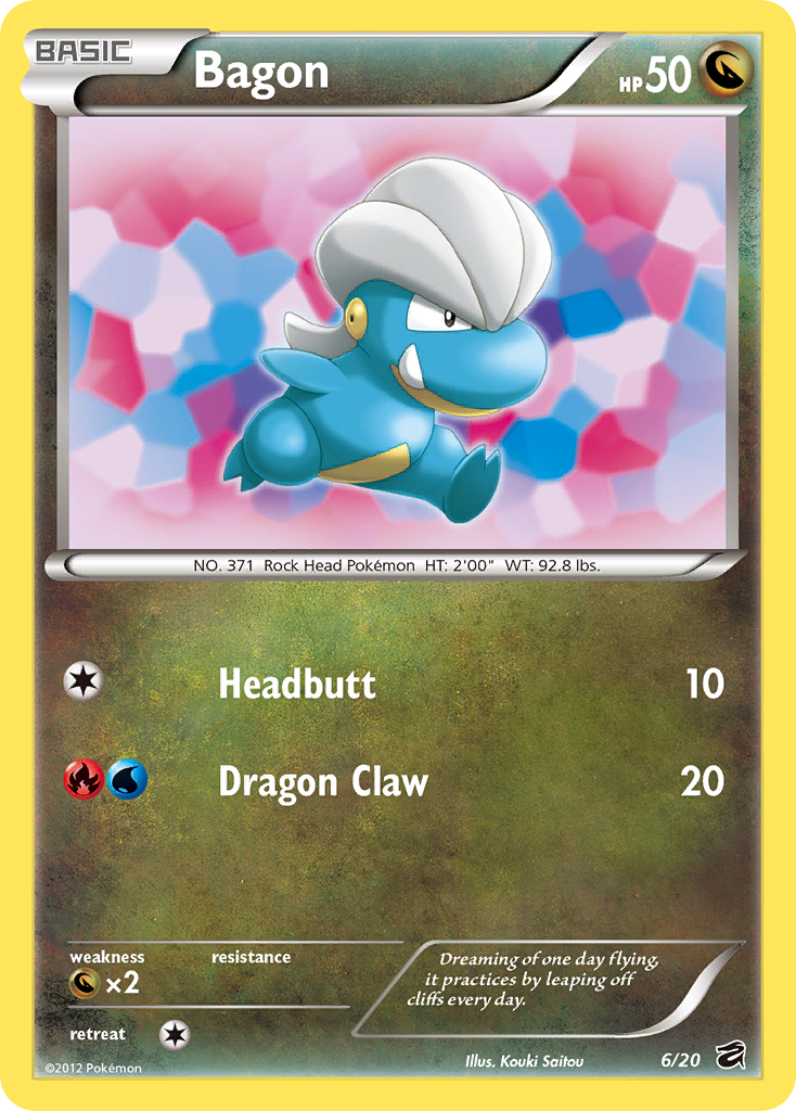 bagon pokemon card Pokemon Trading Card Game XY Roaring Skies Common Bagon #55