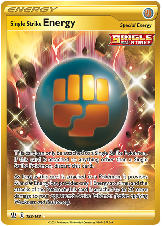 Single Strike Energy (183/163) [Sword & Shield: Battle Styles]