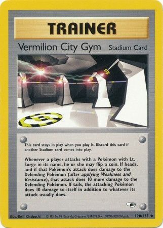 Vermilion City Gym (120/132) [Gym Heroes Unlimited]