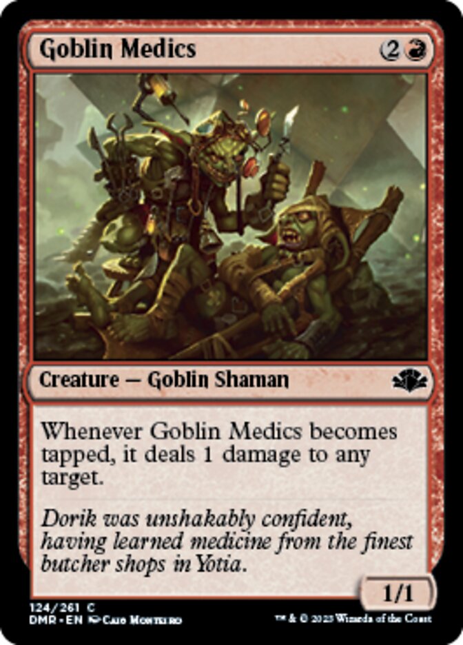 Goblin Medics [Dominaria Remastered]