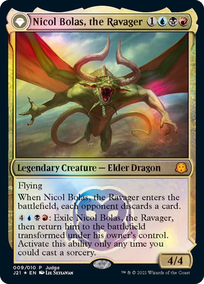 Nicol Bolas, the Ravager // Nicol Bolas, the Arisen [Judge Gift Cards Nicol Bolas, the Ravager // Nicol Bolas, the Arisen [Judge Gift Cards