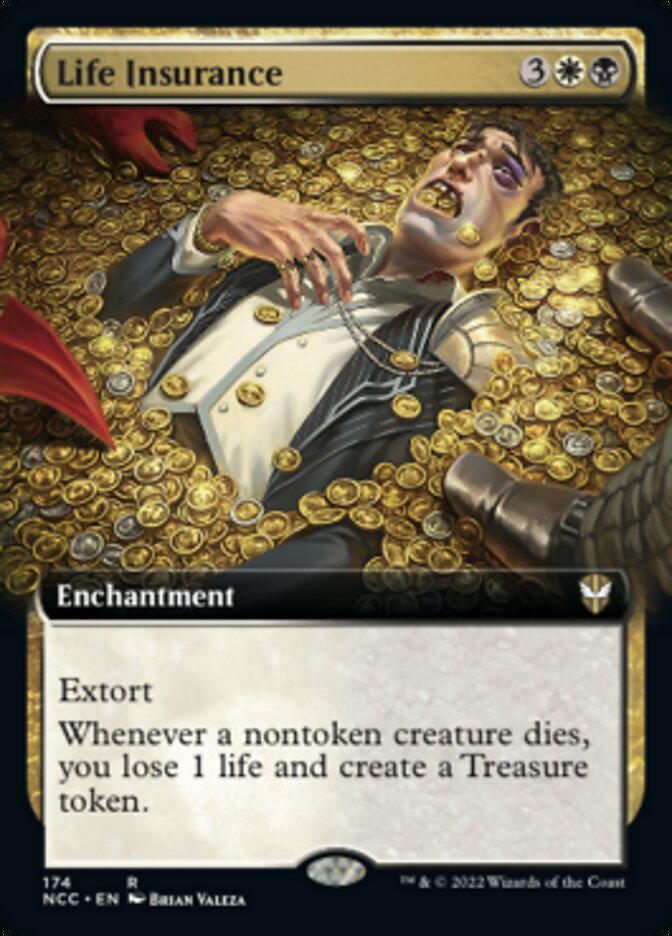Life Insurance (Extended Art) [Streets of New Capenna Commander]