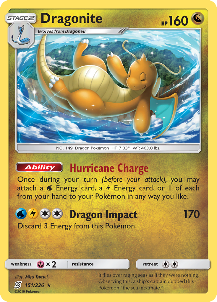 Dragonite (151/236) [Sun & Moon: Unified Minds]