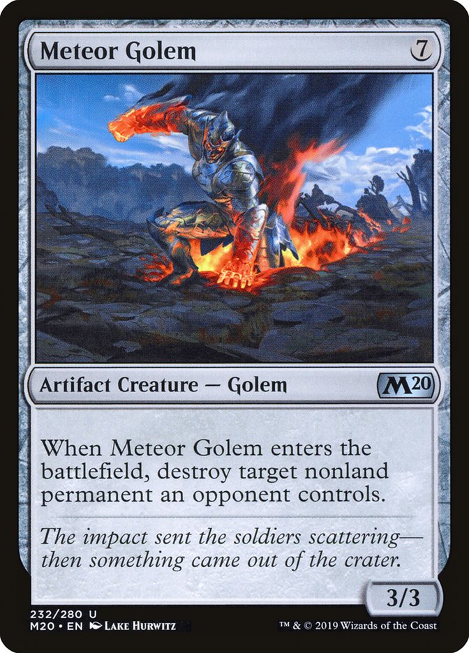 Meteor Golem [Core Set 2020]
