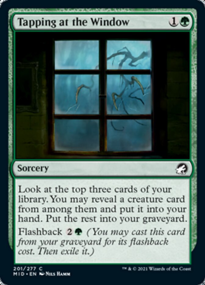 Tapping at the Window [Innistrad: Midnight Hunt]