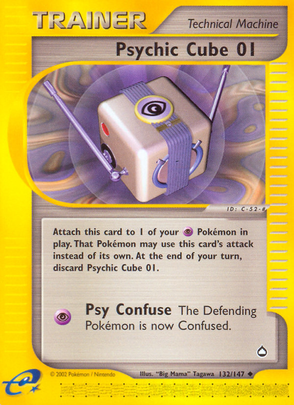 Psychic Cube 01 (132/147) [Aquapolis]