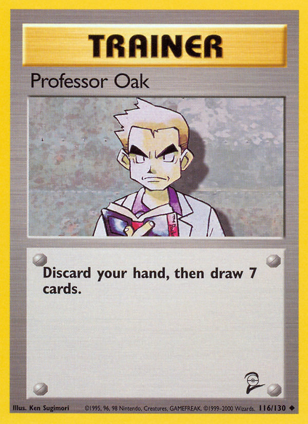 Professor Oak (116/130) [Base Set 2]