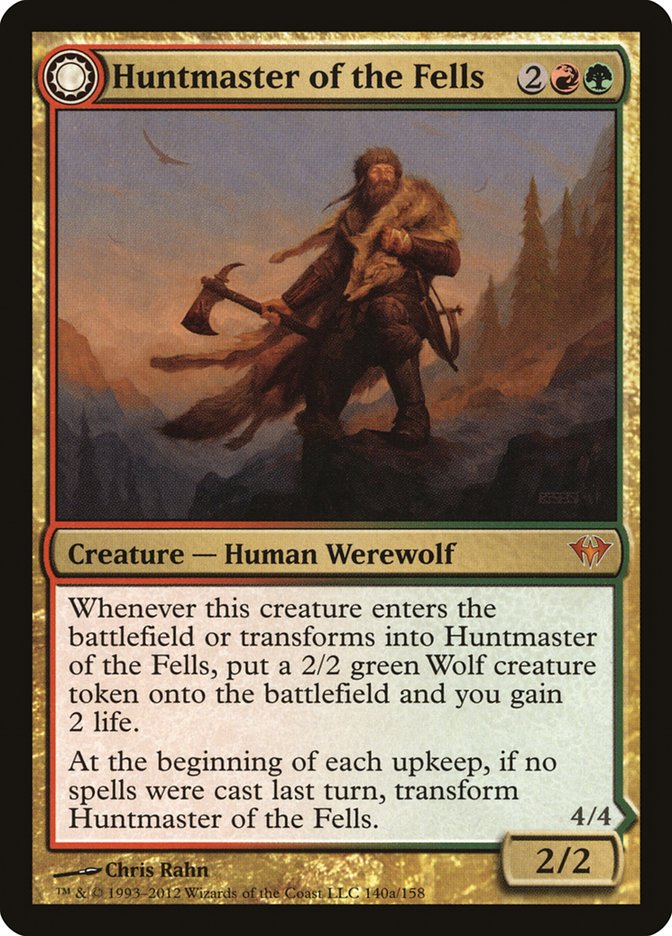 Huntmaster of the Fells // Ravager of the Fells [Dark Ascension]