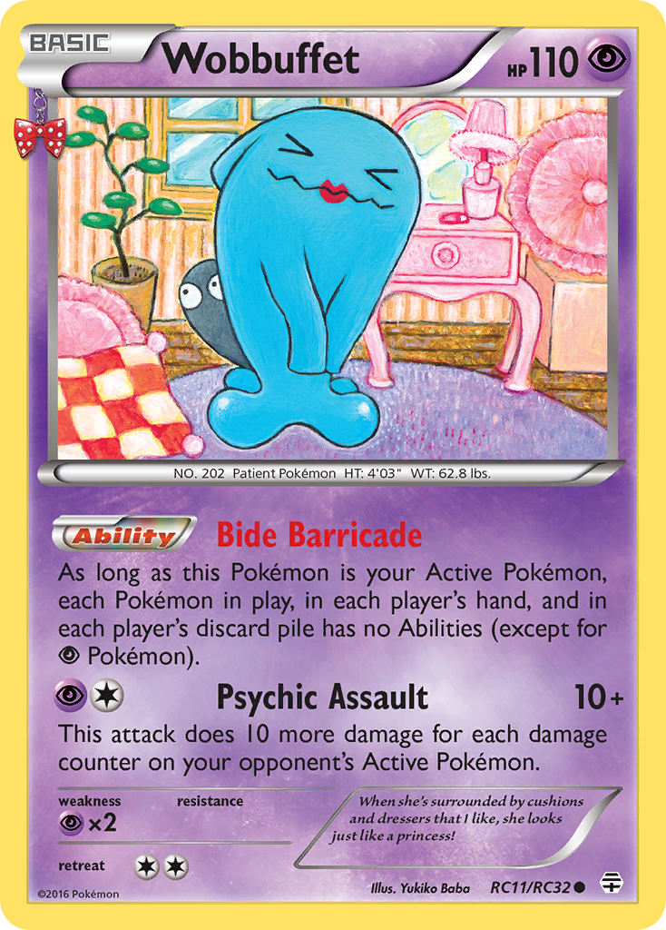 Wobbuffet (RC11/RC32) [XY: Generations]