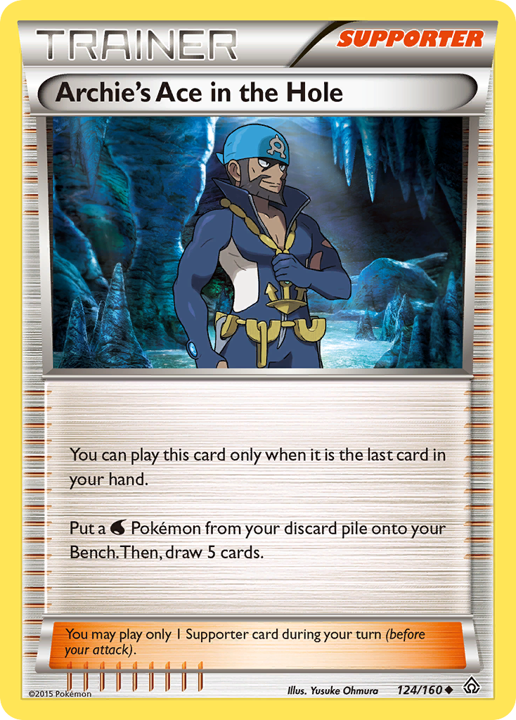 Archie's Ace in the Hole (124/160) [XY: Primal Clash]