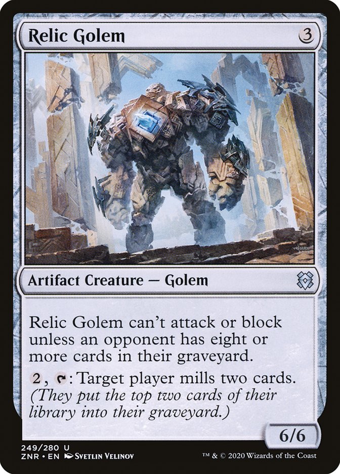 Relic Golem [Zendikar Rising]